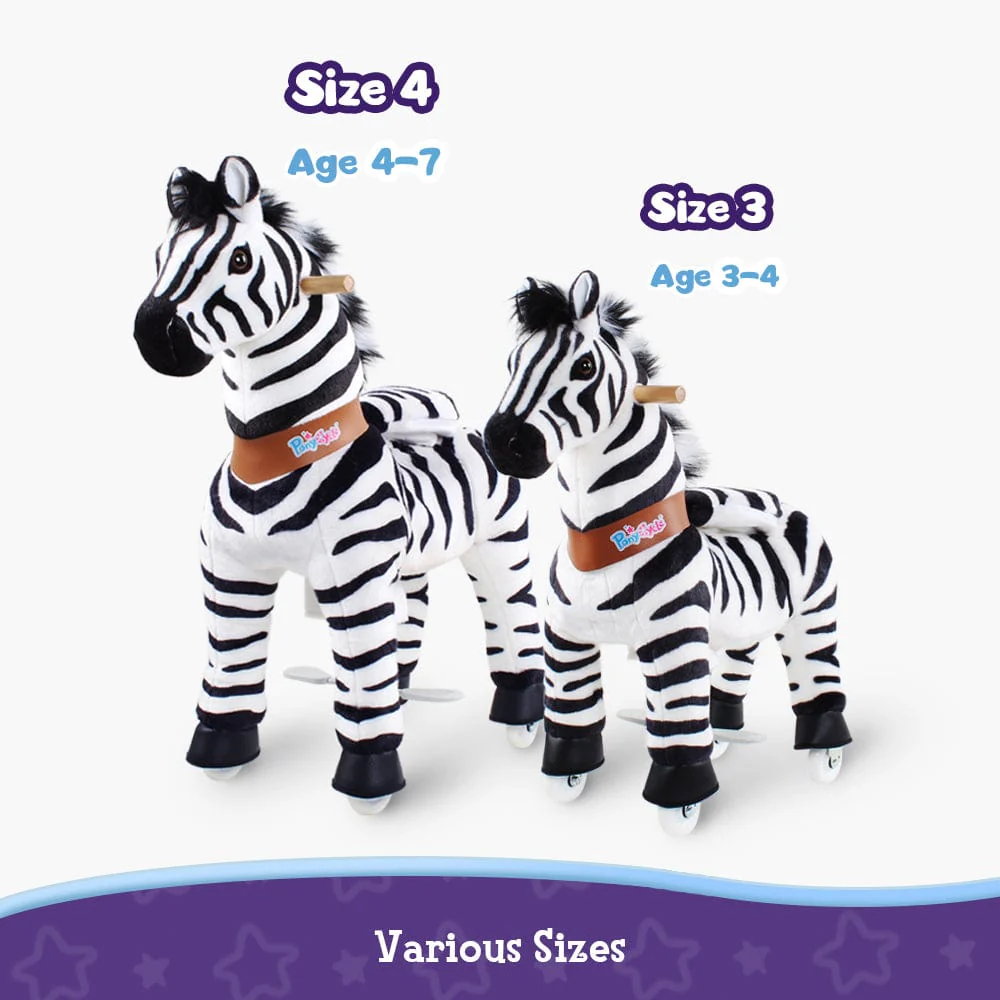 Model U Ride-On Animal Zebra Age 4-7 - Image 8