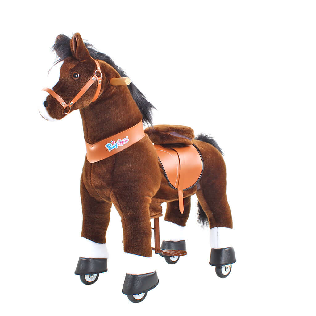 Model U Ride On Horse Toy Age 3-4 Chocolate - Image 20