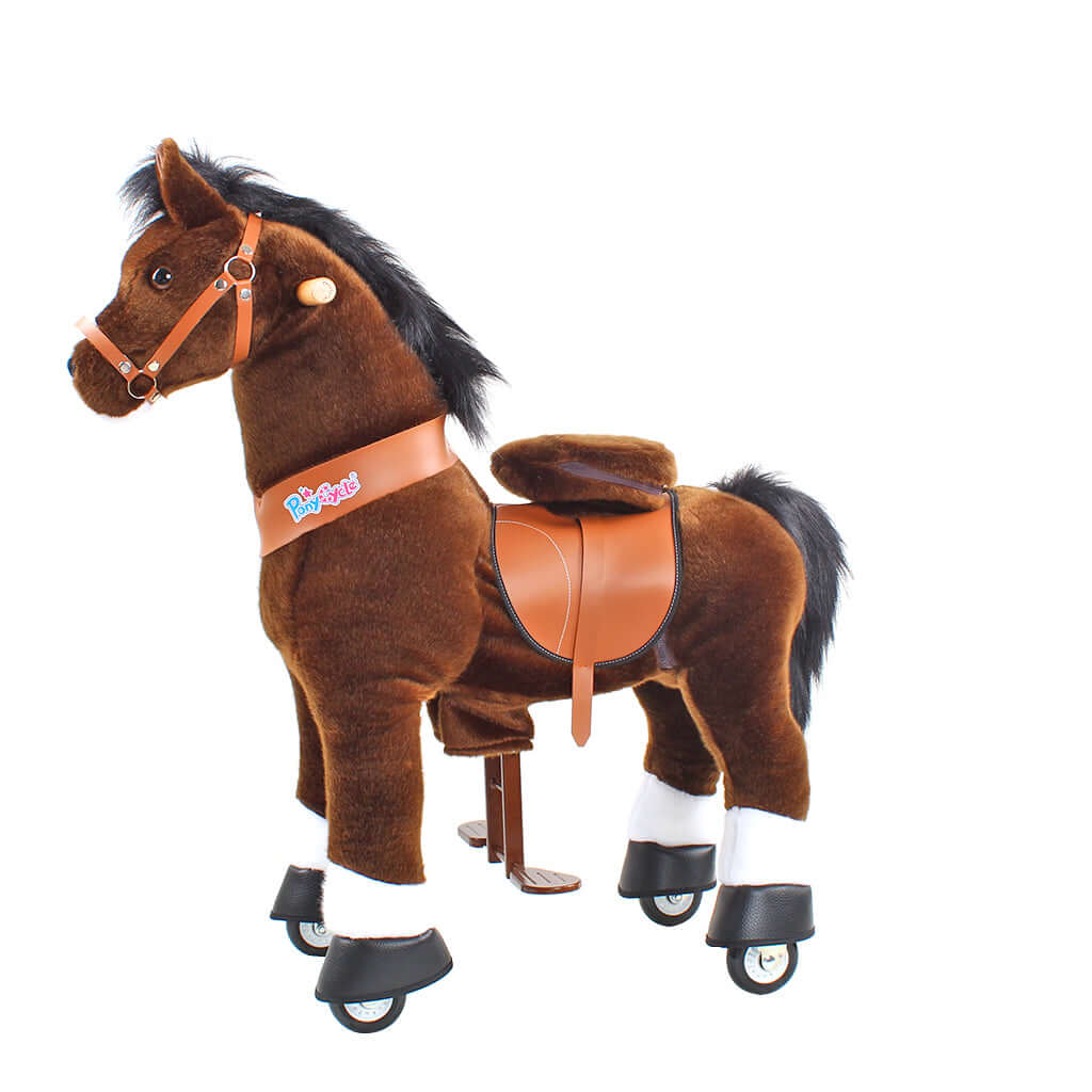 Model U Ride On Horse Toy Age 3-4 Chocolate - Image 25