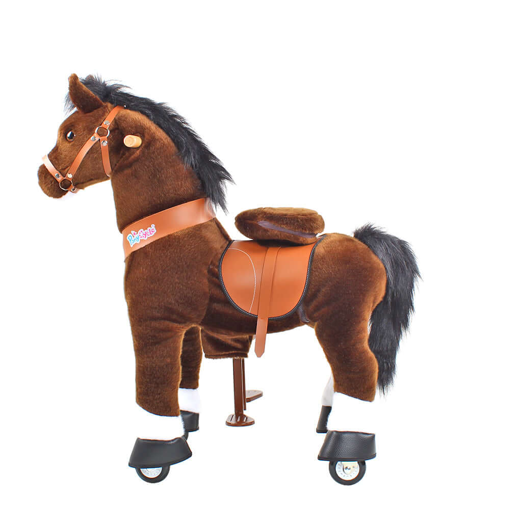 Model U Ride On Horse Toy Age 3-4 Chocolate - Image 29
