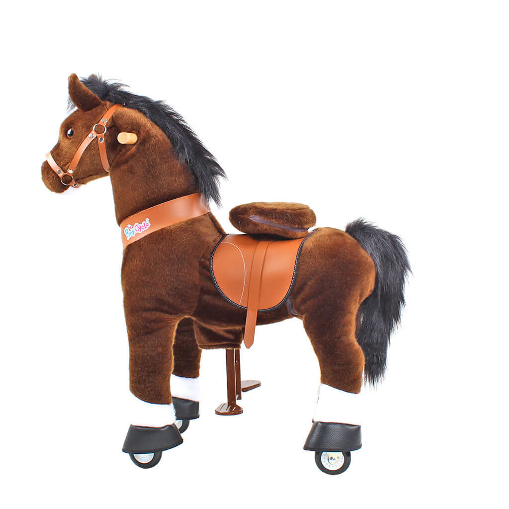 Model U Ride On Horse Toy Age 3-4 Chocolate - Image 30