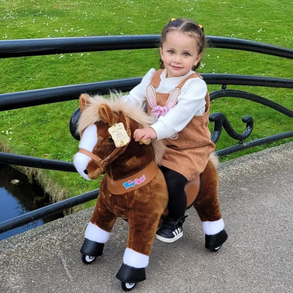 Model U Ride-On Pony Age 3-4 Brown - Image 2