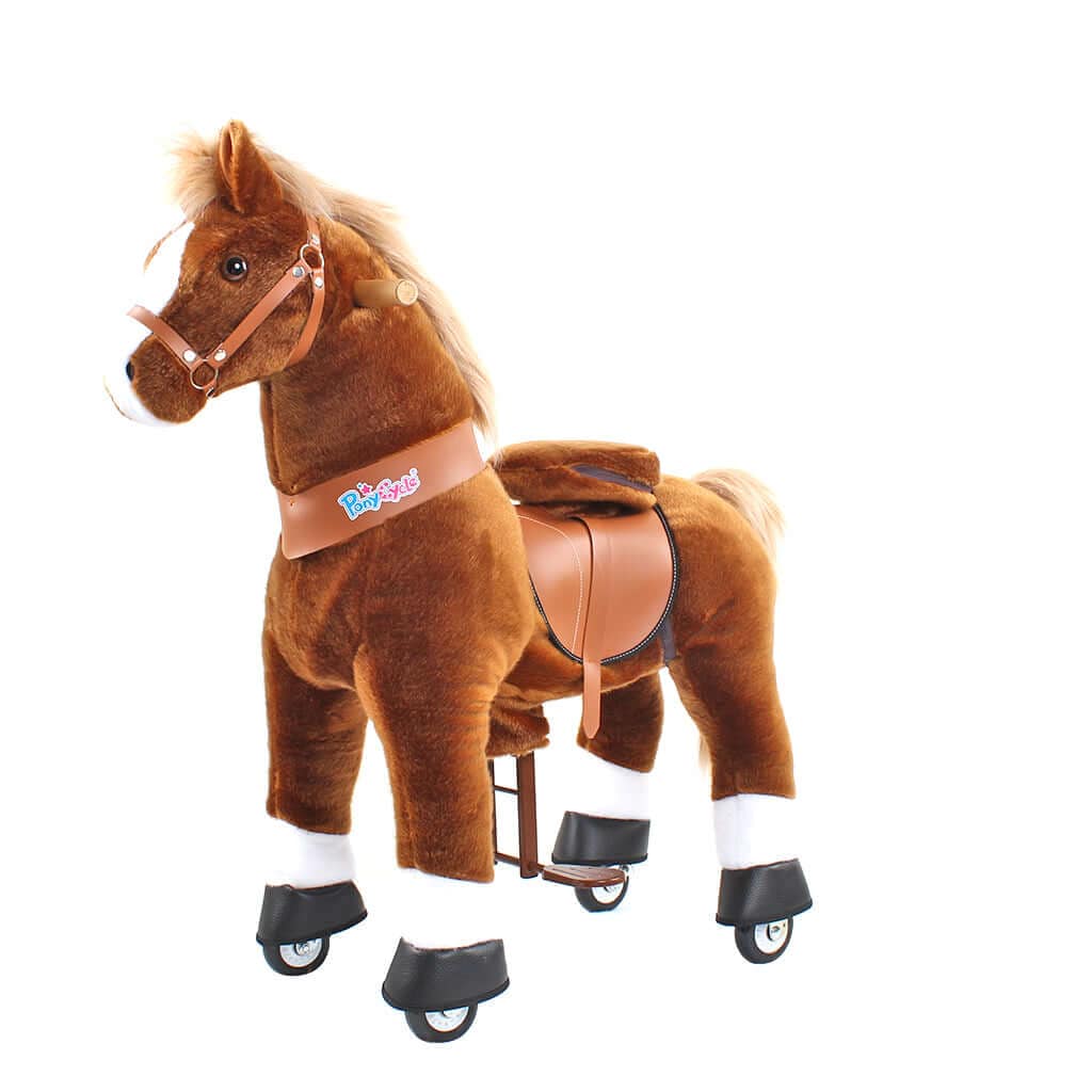 Model U Ride-On Pony Age 3-4 Brown - Image 21
