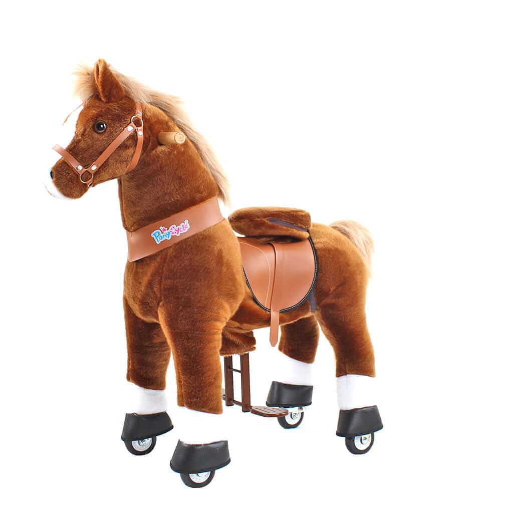 Model U Ride-On Pony Age 3-4 Brown - Image 23
