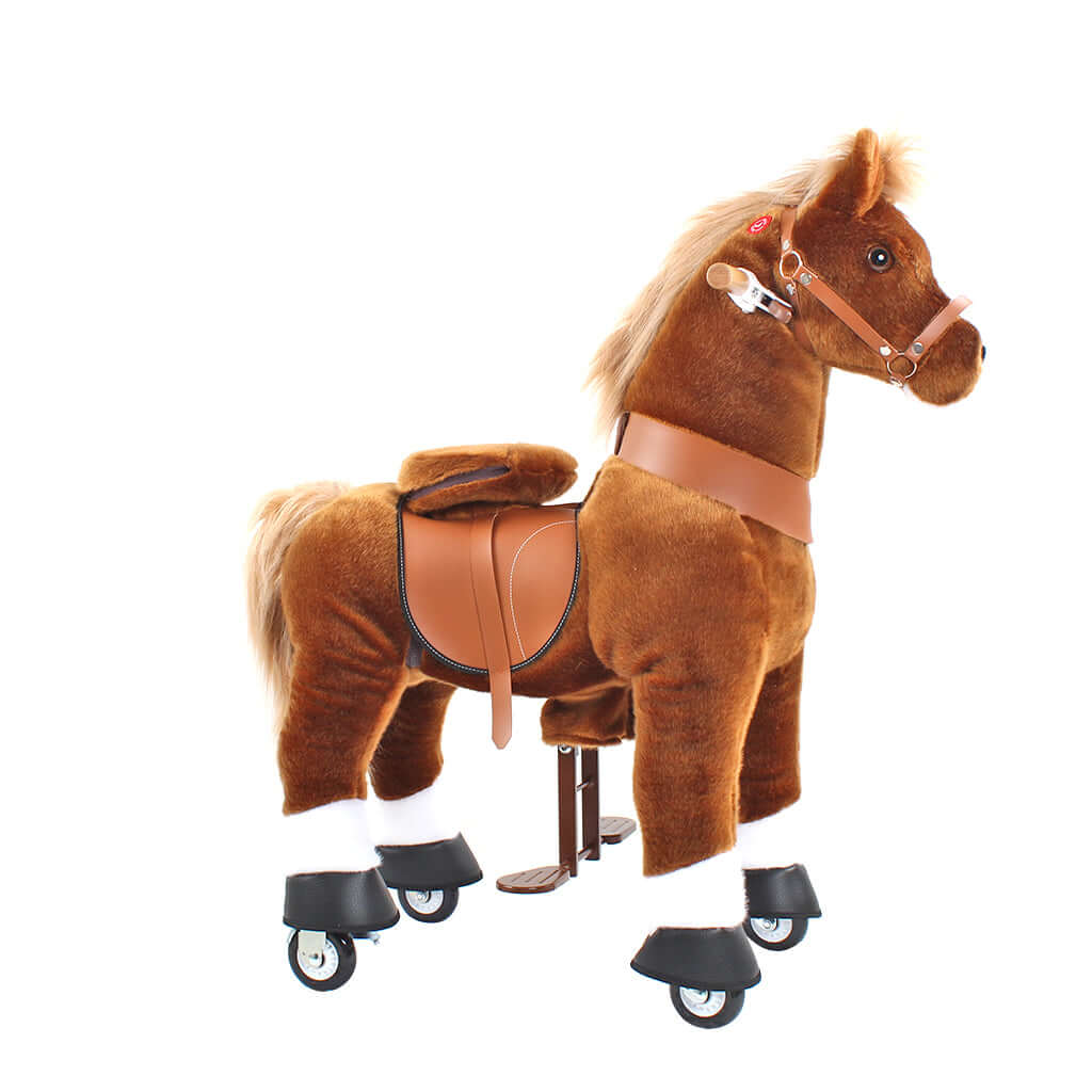 Model U Ride-On Pony Age 3-4 Brown - Image 70