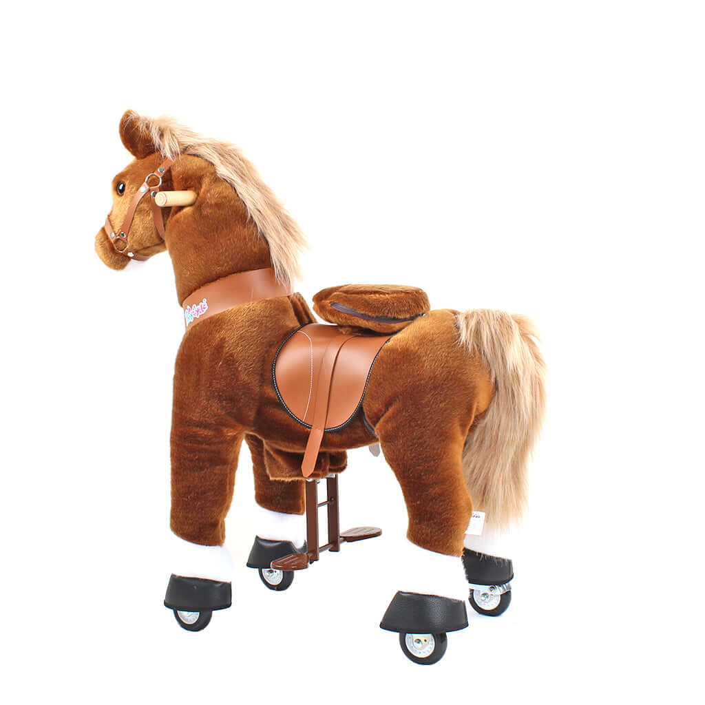 Model U RideOn Pony Toy Riding Horse Age 47 Brown - Image 34