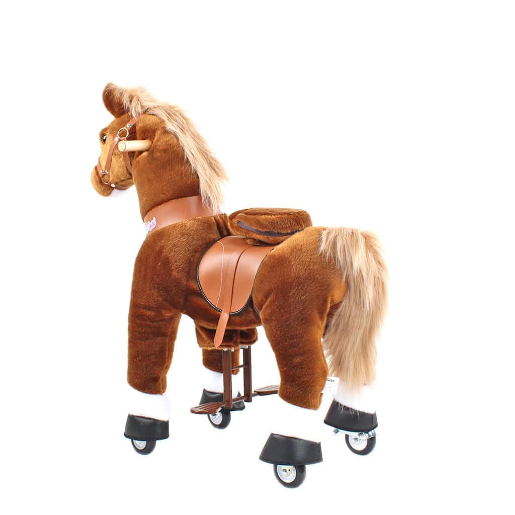 Model U RideOn Pony Toy Riding Horse Age 47 Brown - Image 36