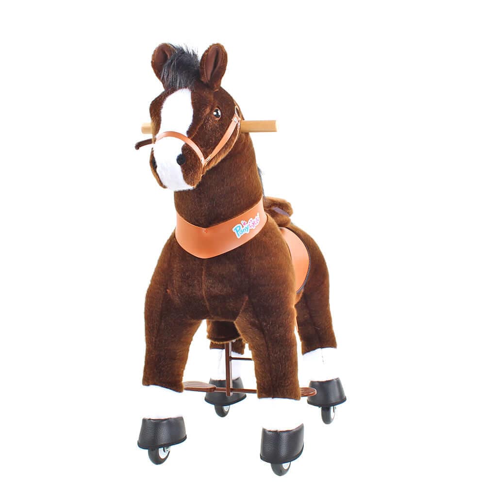 Model U Riding Horse Toy Age 4-7 Chocolate - Image 13