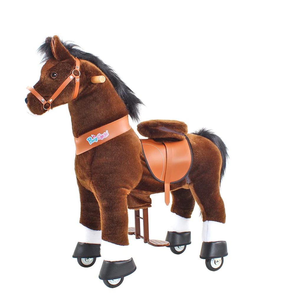 Model U Riding Horse Toy Age 4-7 Chocolate - Image 23