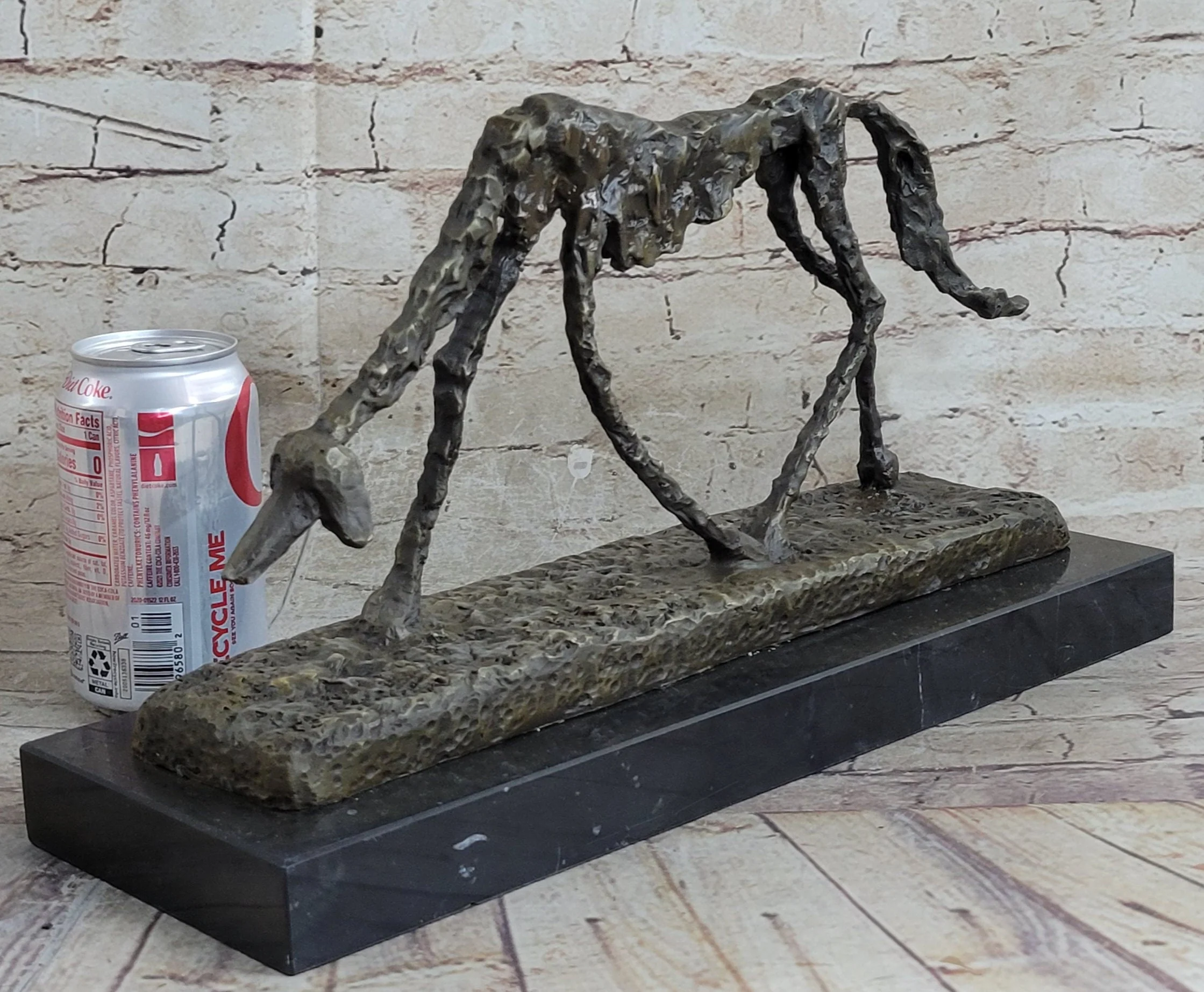 Modern Artwork - Dog (1951) - Signed - Animal Bronze Sculpture Statue Figure - Image 2