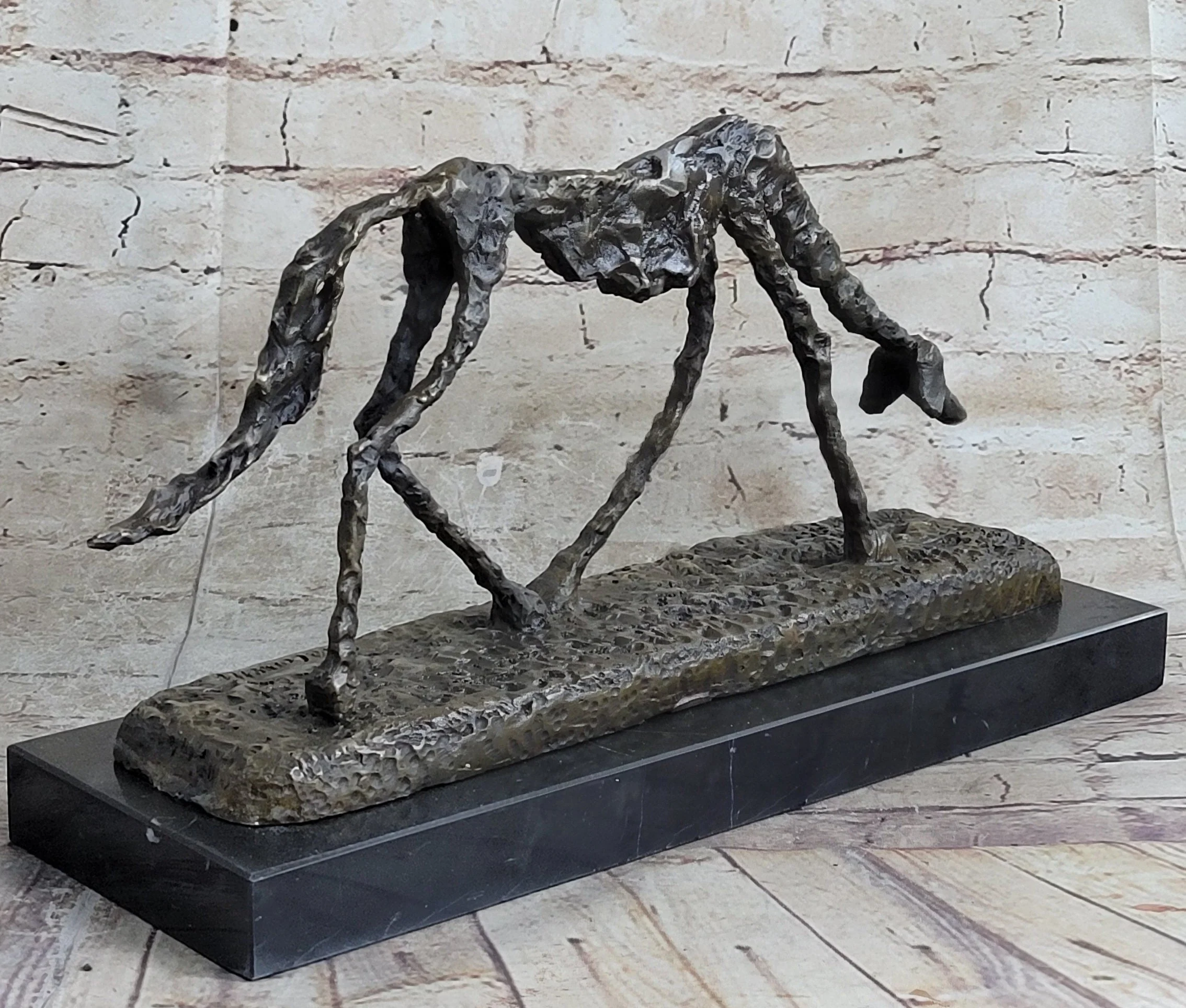 Modern Artwork - Dog (1951) - Signed - Animal Bronze Sculpture Statue Figure - Image 4