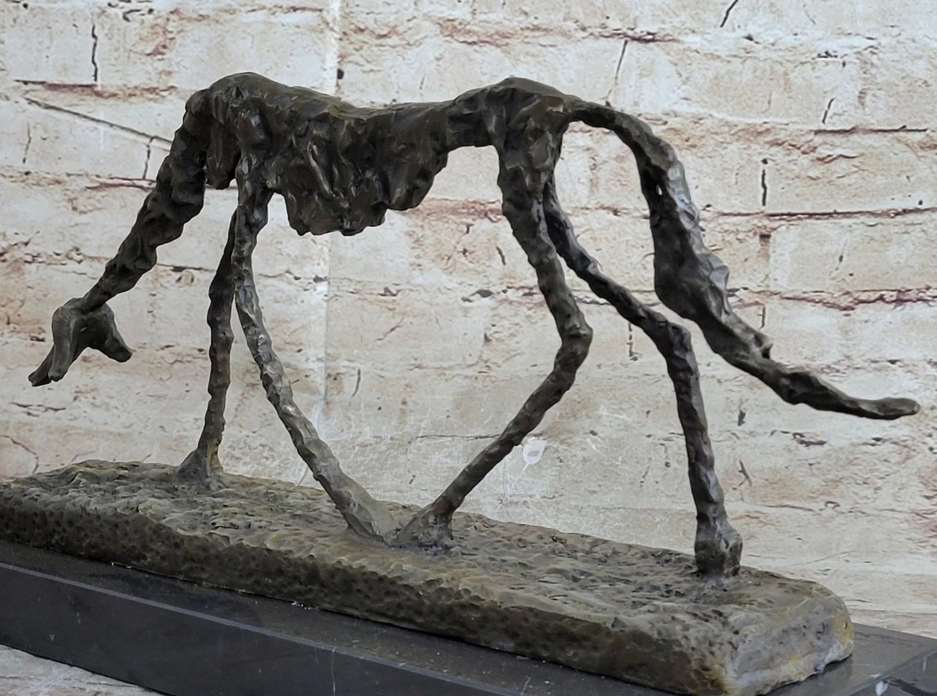 Modern Artwork - Dog (1951) - Signed - Animal Bronze Sculpture Statue Figure - Image 5