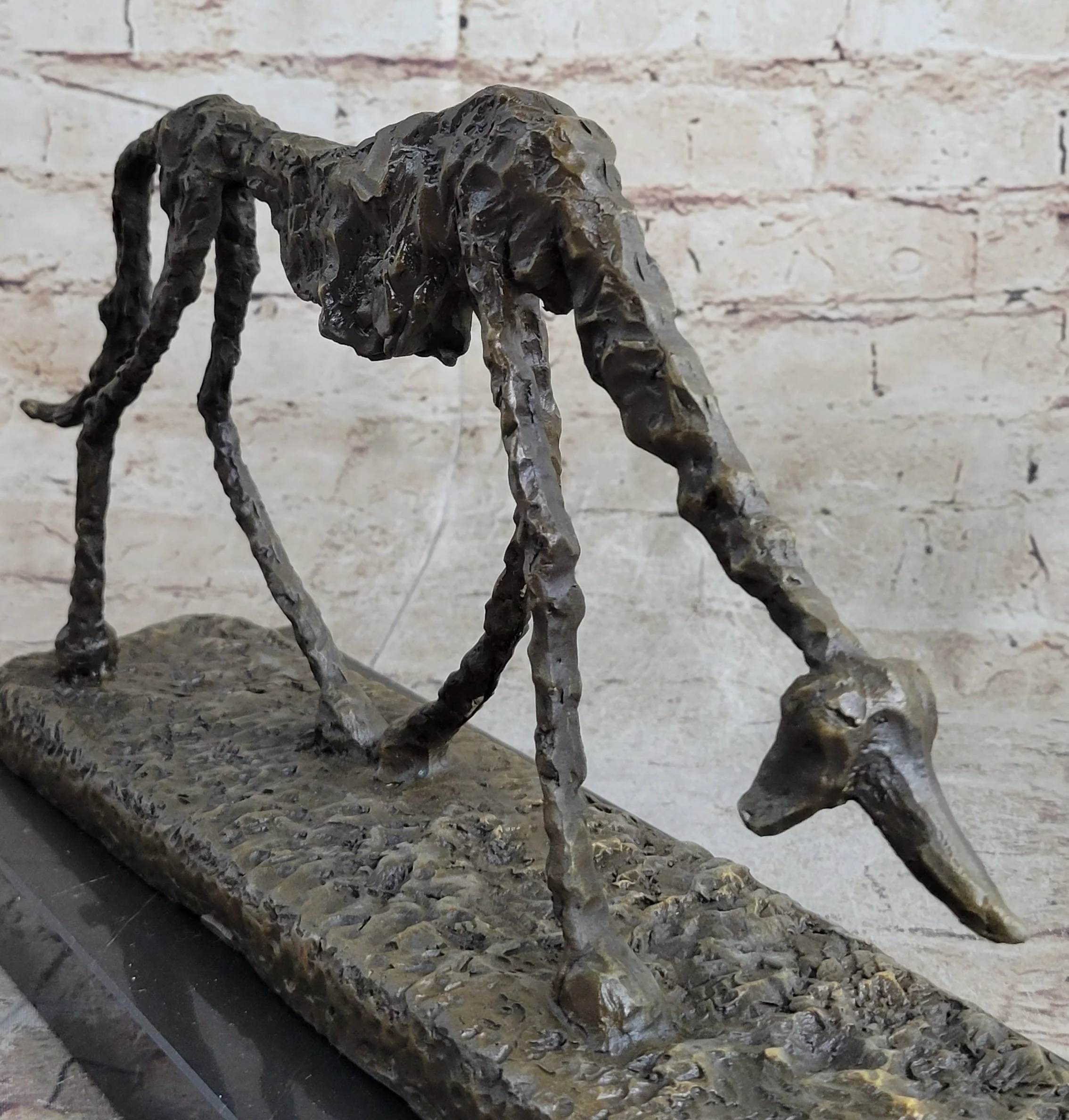 Modern Artwork - Dog (1951) - Signed - Animal Bronze Sculpture Statue Figure - Image 7