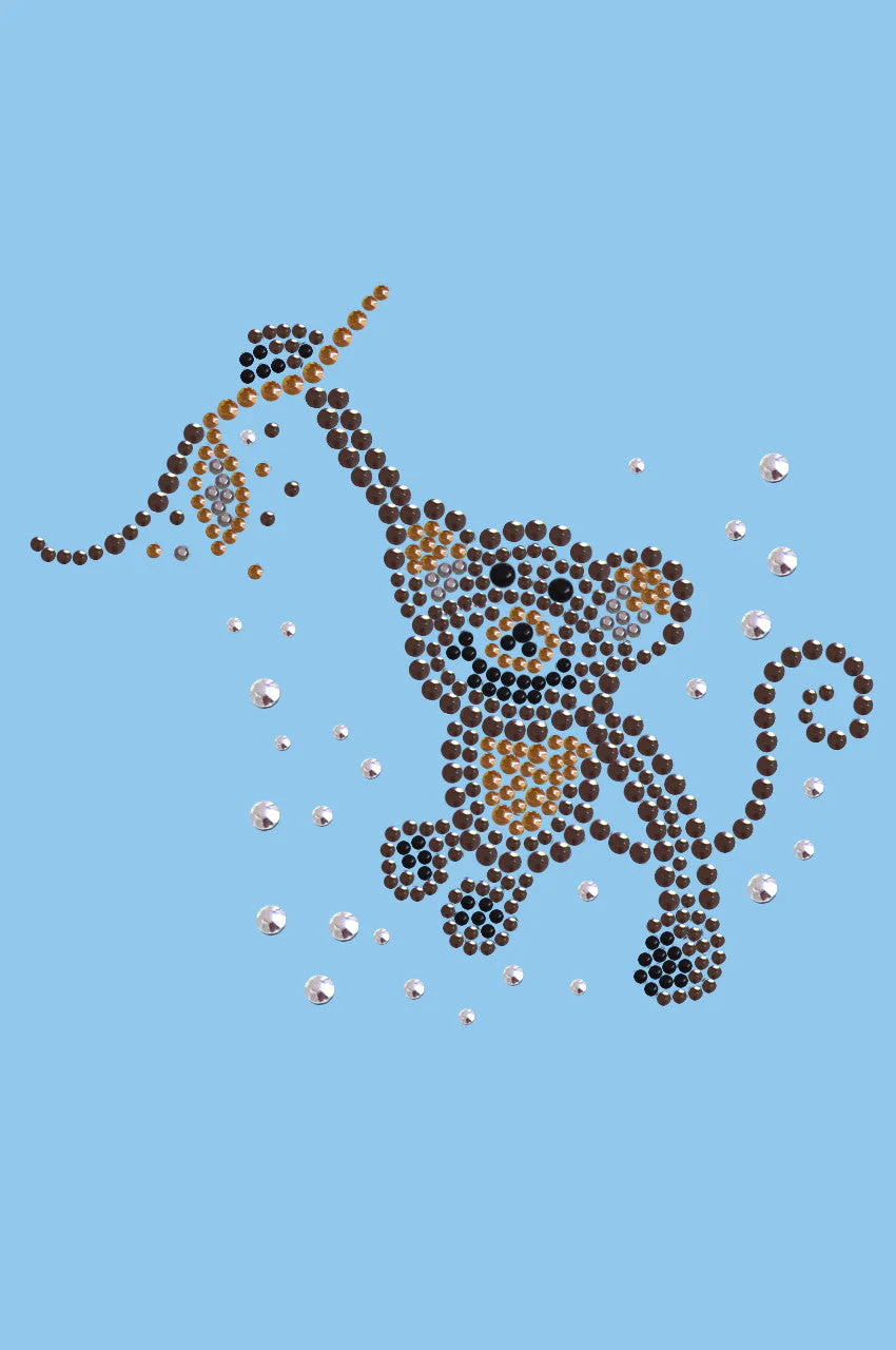 Monkey (Swinging from Vine) - Bandanna - Image 3