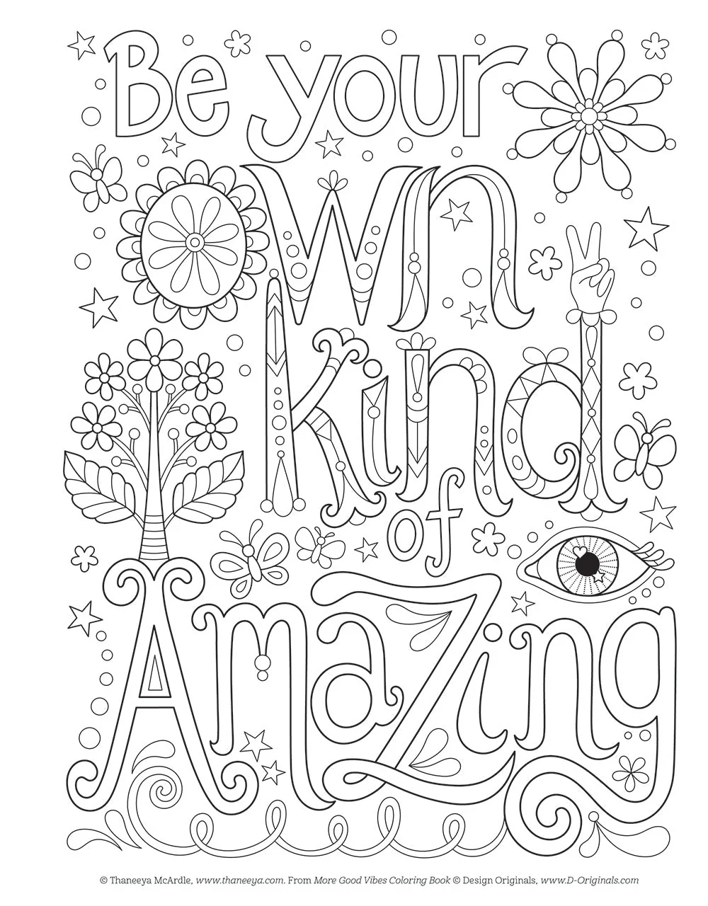More Good Vibes Coloring Book - Image 4