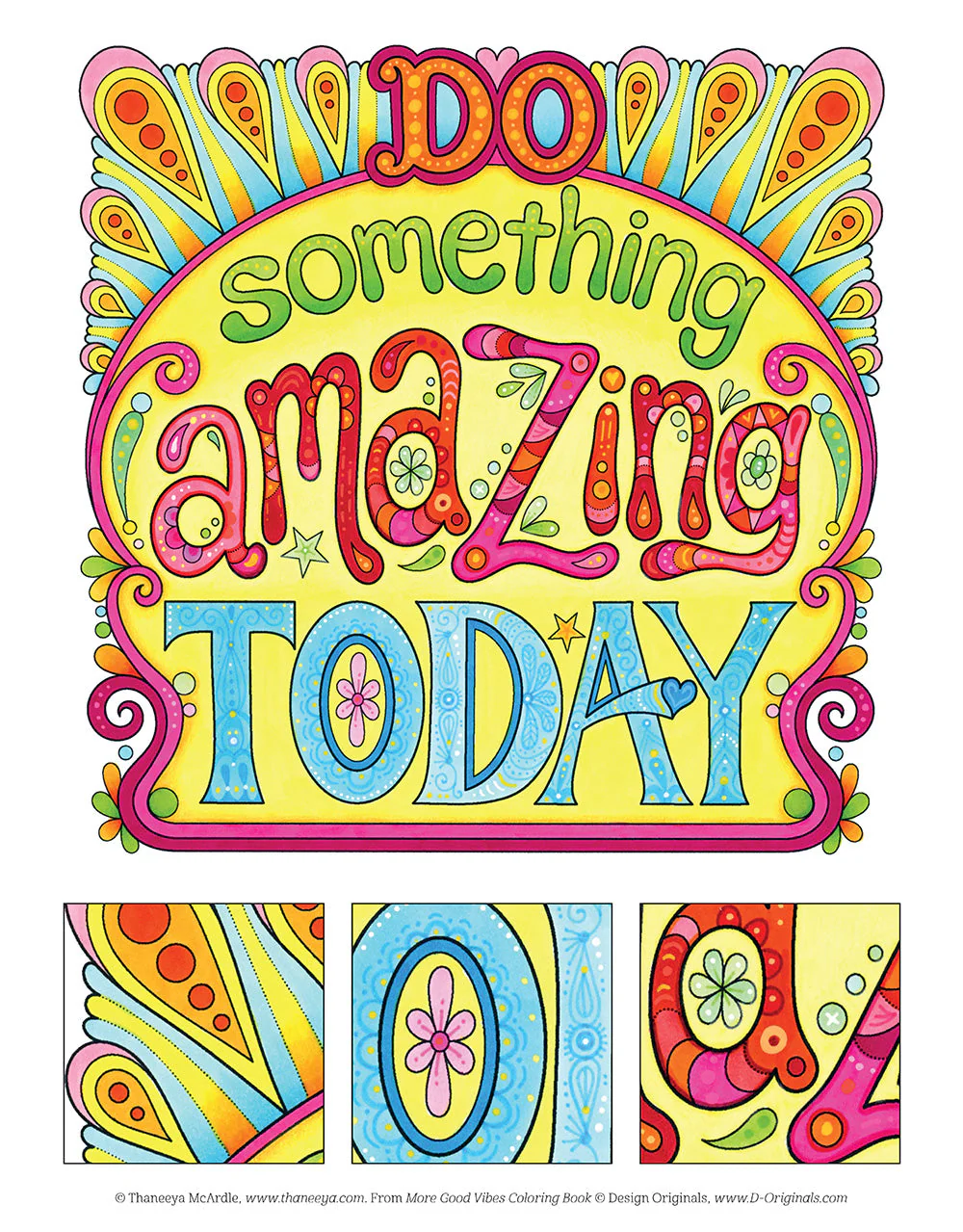 More Good Vibes Coloring Book - Image 5