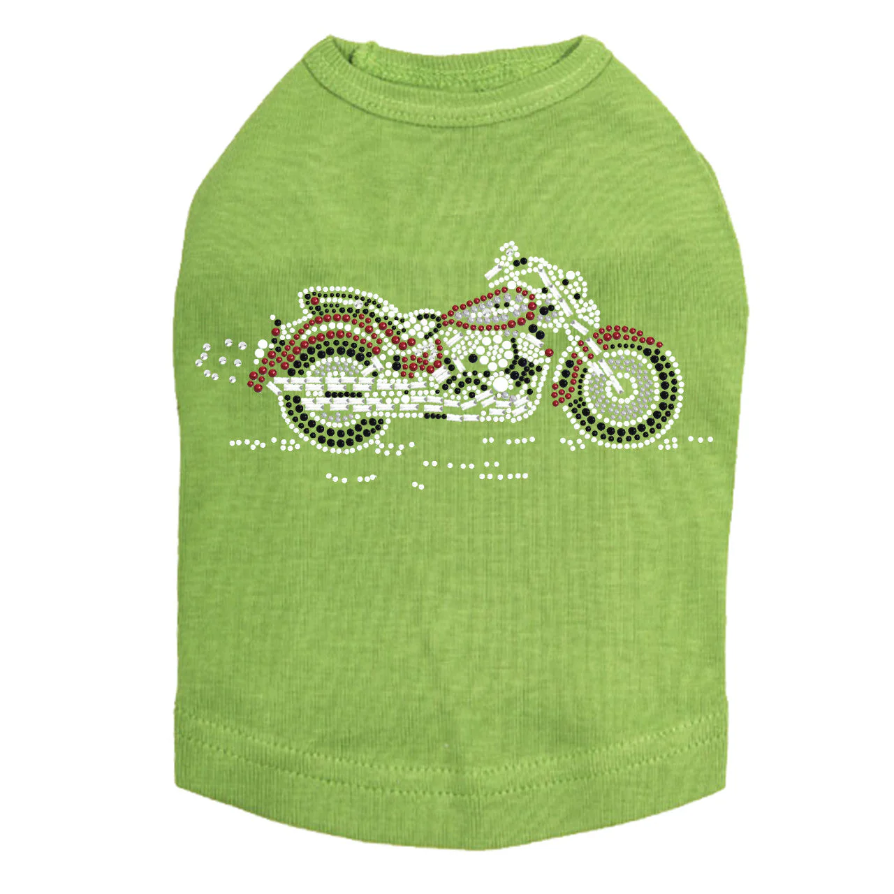 Motorcycle - Large Red & Black - Dog Tank - Image 14