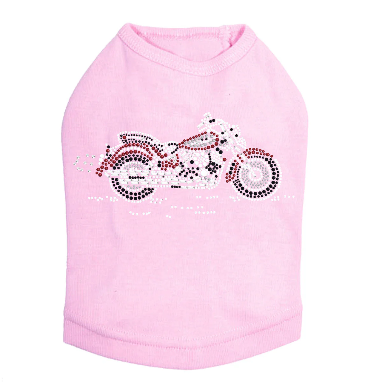 Motorcycle - Large Red & Black - Dog Tank - Image 2