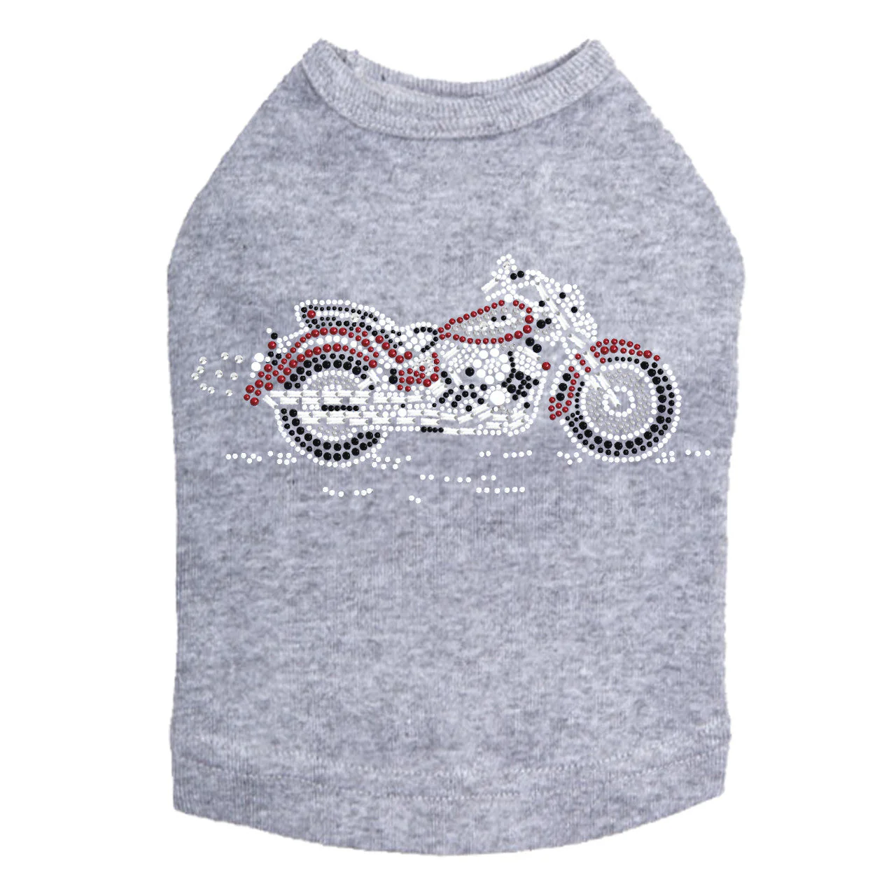 Motorcycle - Large Red & Black - Dog Tank - Image 6