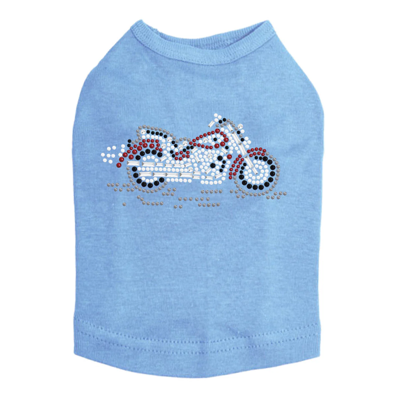 Motorcycle - Small Red & Black - Dog Tank - Image 5
