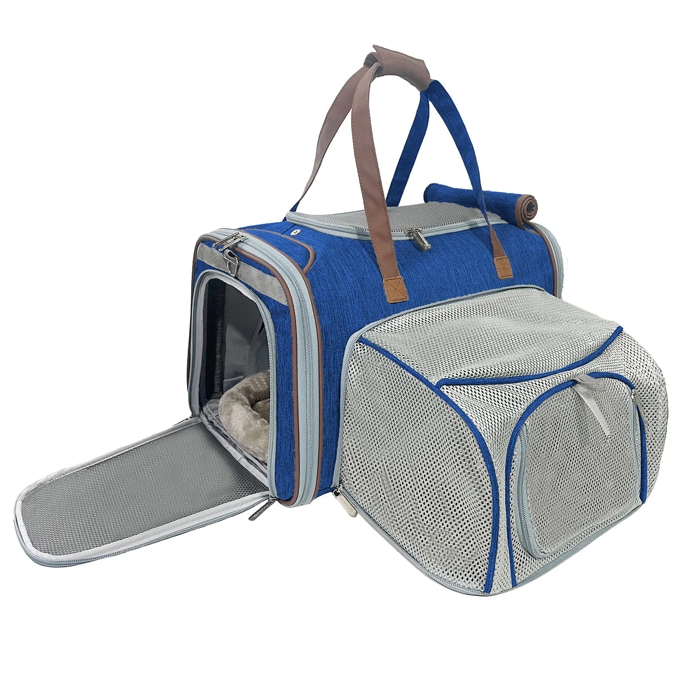 Mr. Peanuts Gold Series Big Apple XL Size Airline Compliant Expandable Pet Carrier - Image 19