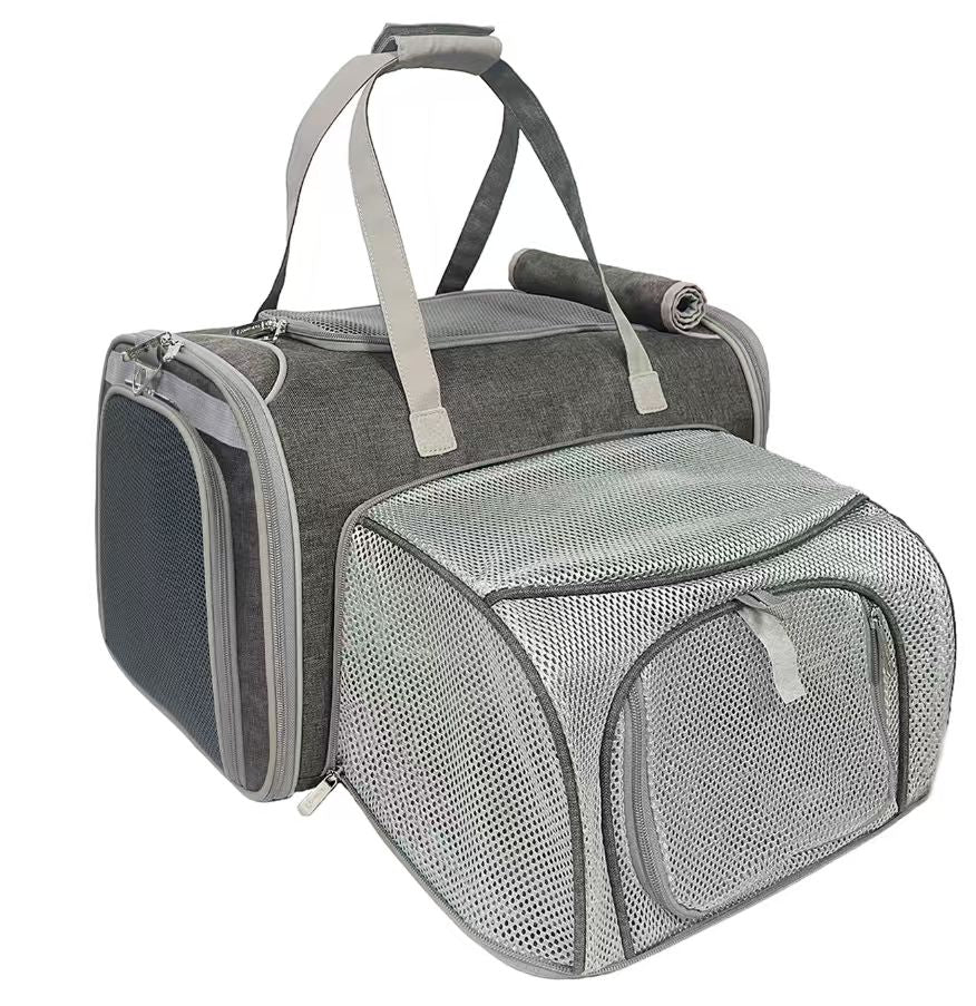 Mr. Peanuts Gold Series Big Apple XL Size Airline Compliant Expandable Pet Carrier - Image 31