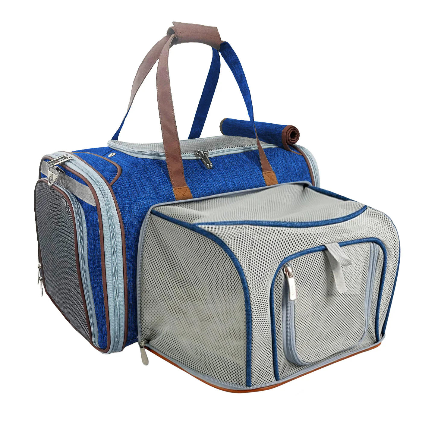 Mr. Peanuts Gold Series Big Apple XL Size Airline Compliant Expandable Pet Carrier - Image 32
