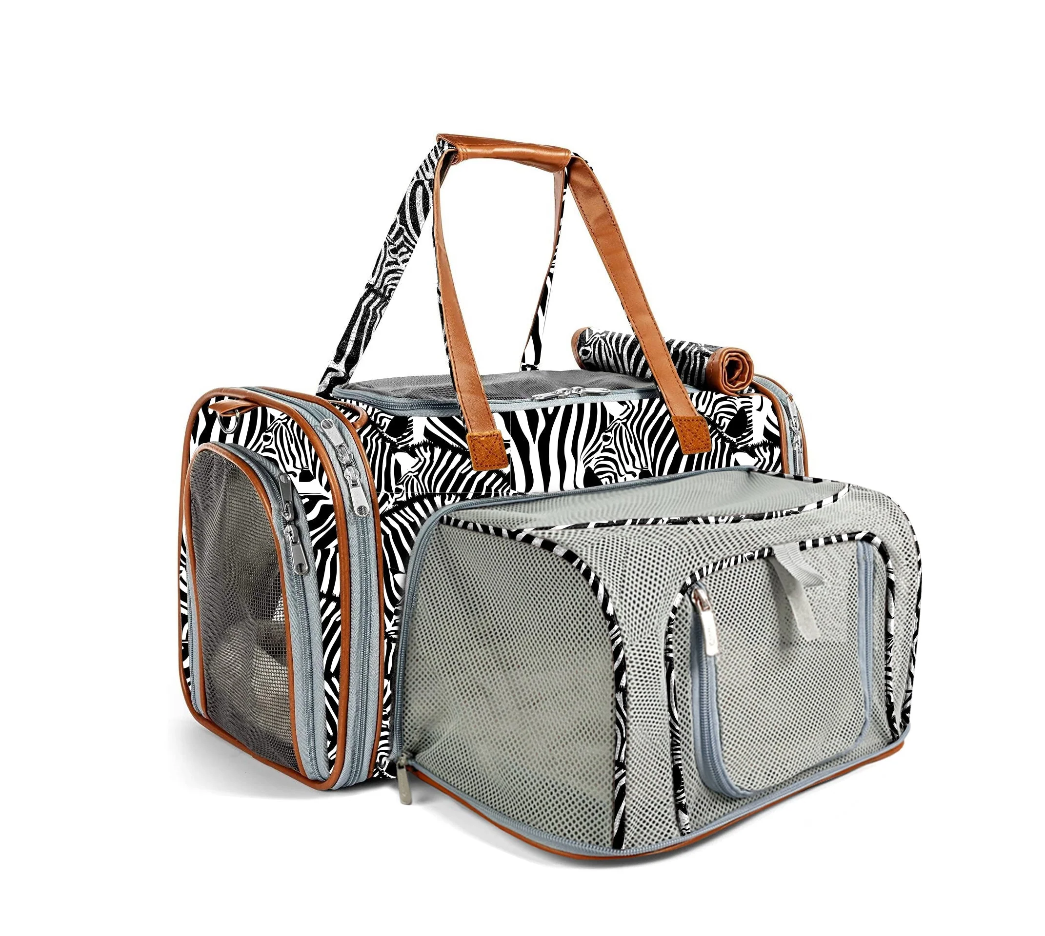 Mr. Peanuts Gold Series Standard Size Airline Compliant Expandable Pet Carrier - Prints Edition - Image 7
