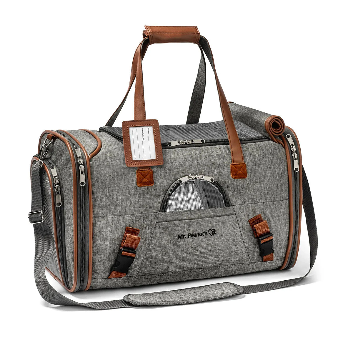 Mr. Peanuts Gold Series Standard Size Airline Compliant Pet Carrier