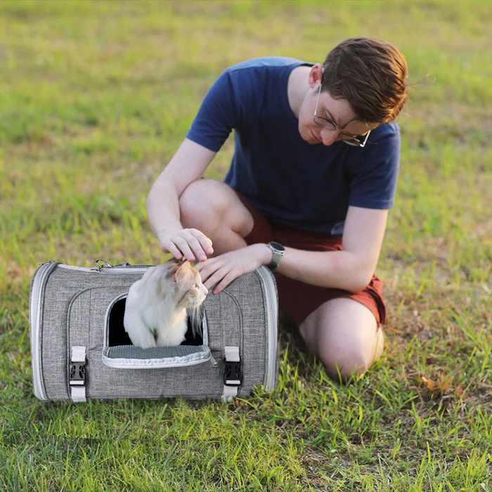 Mr. Peanuts Monterey Series Airline Compliant Horizontal Backpack Pet Carrier - Image 22