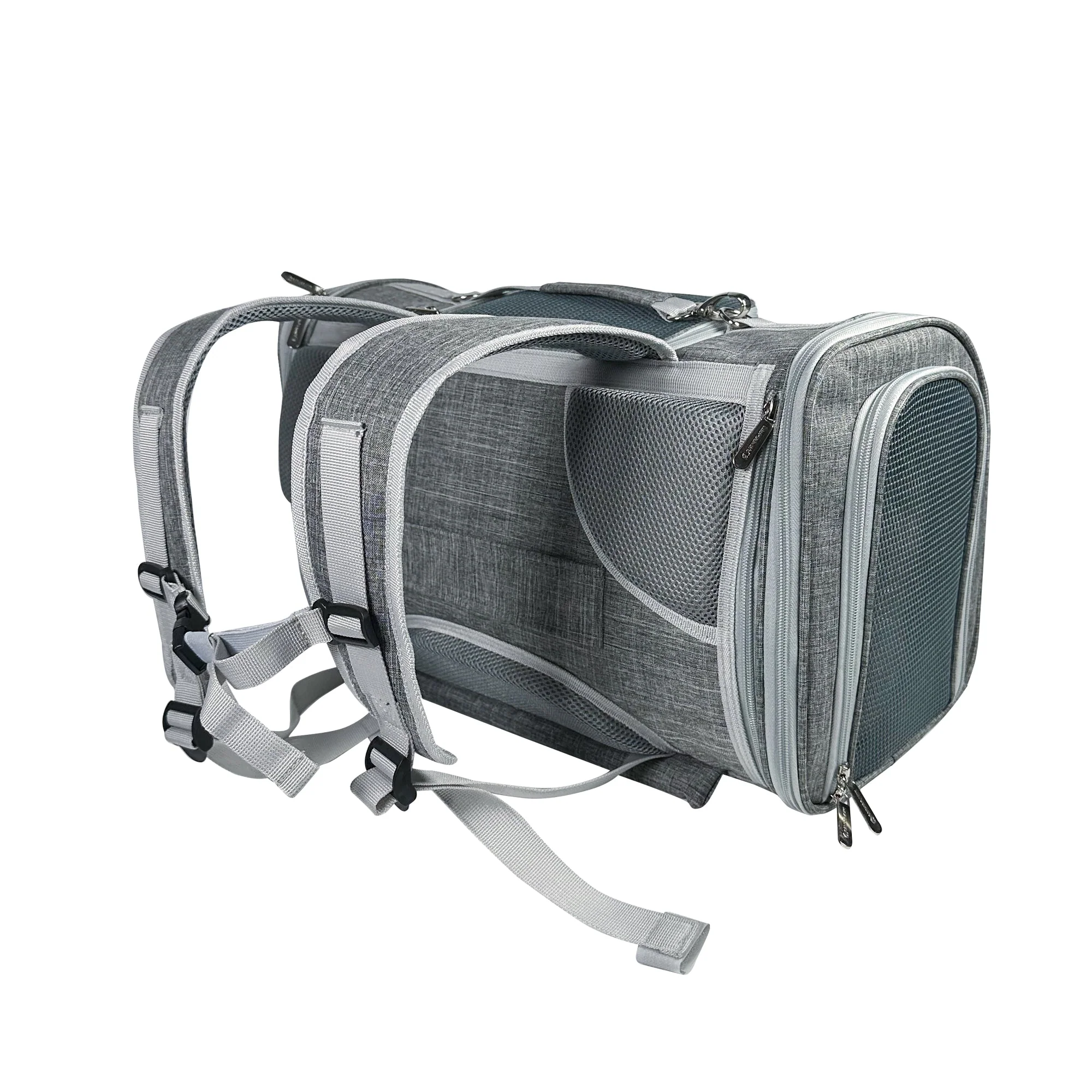 Mr. Peanuts Monterey Series Airline Compliant Horizontal Backpack Pet Carrier - Image 34