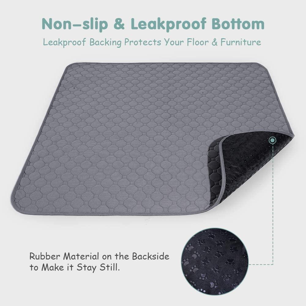 Mr. Peanuts Washable Reusable Pee Pads - Set of 3 - Thermal Waterproof and Leakproof Pet Carrier Comfort Mat - Available in 2 Sizes - Image 4