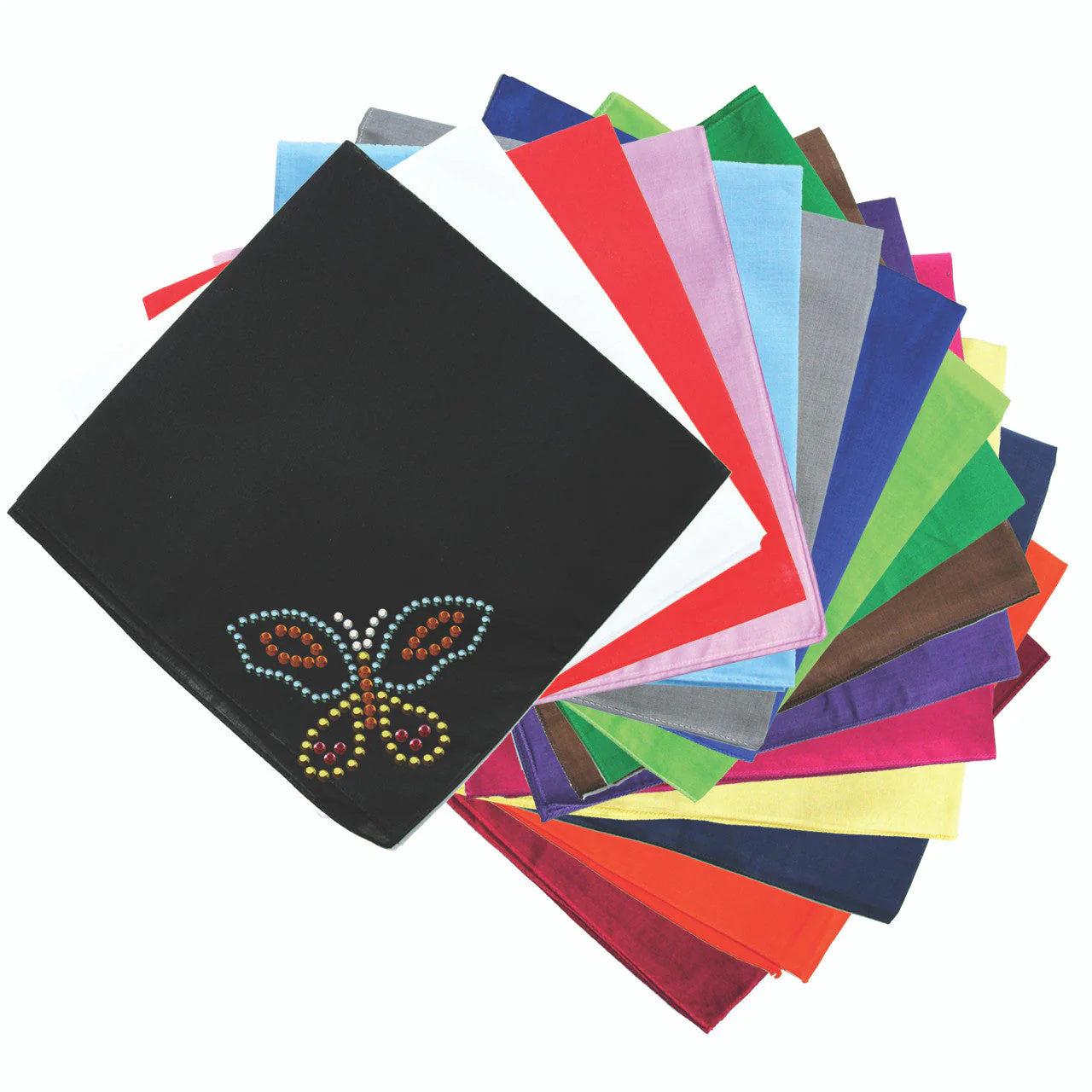 Multicolor Butterfly - Bandannas - Image 2