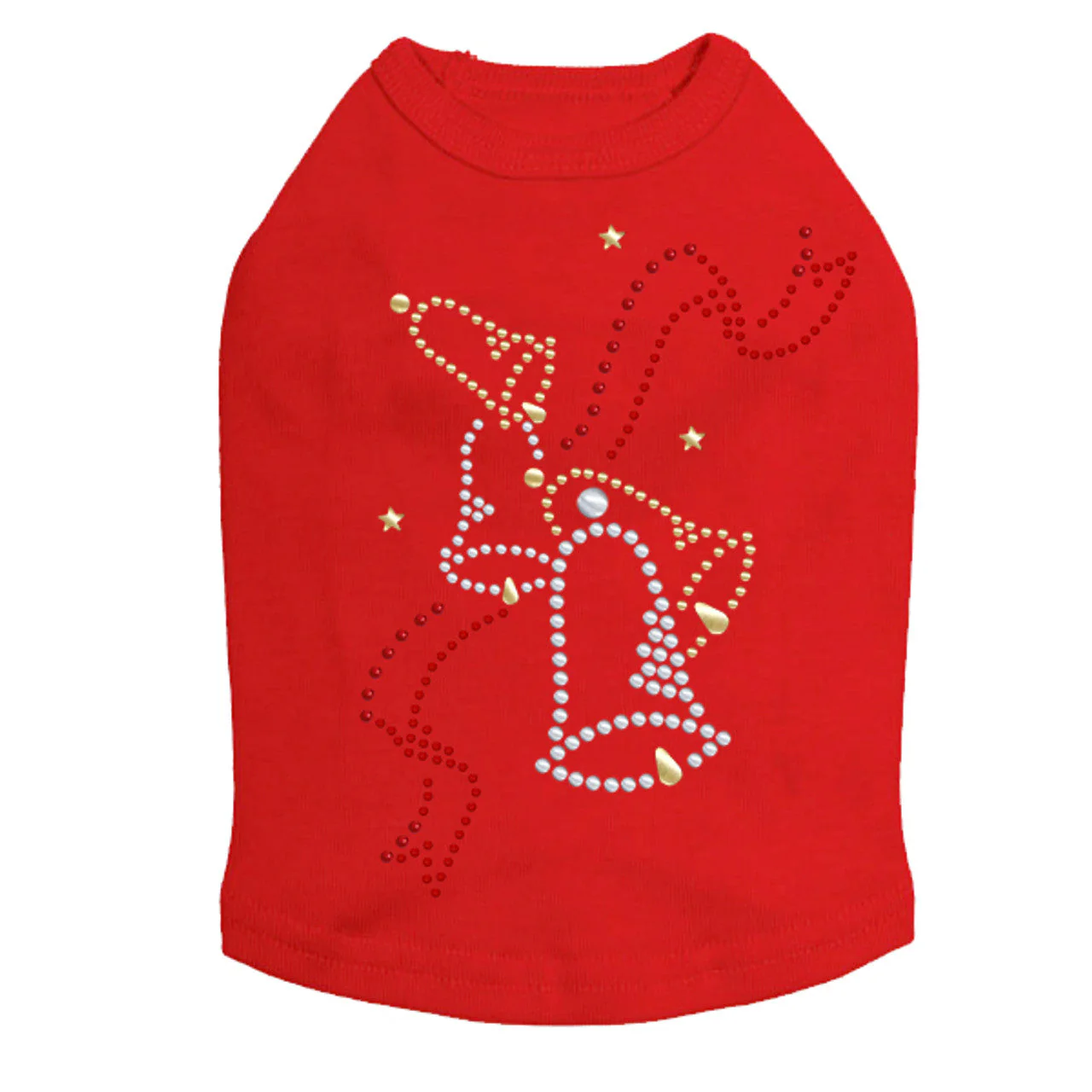 Nailhead Christmas Bells - Dog Tank - Image 6