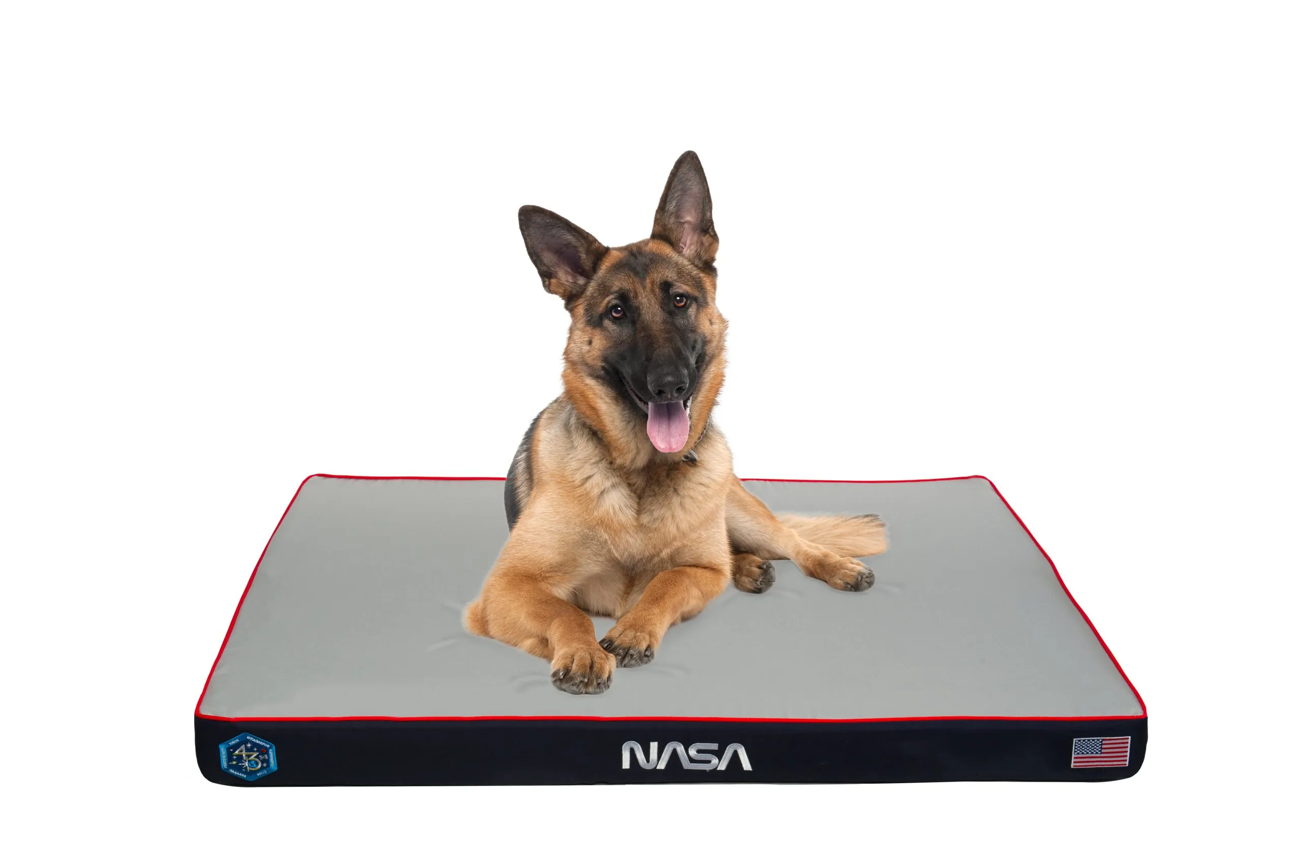 NASA Dog Bed in Astro Orange - Image 4