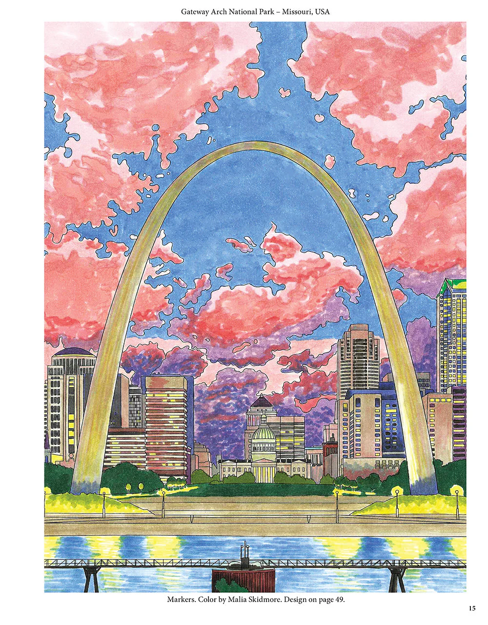 National Parks Coloring Book - Image 2