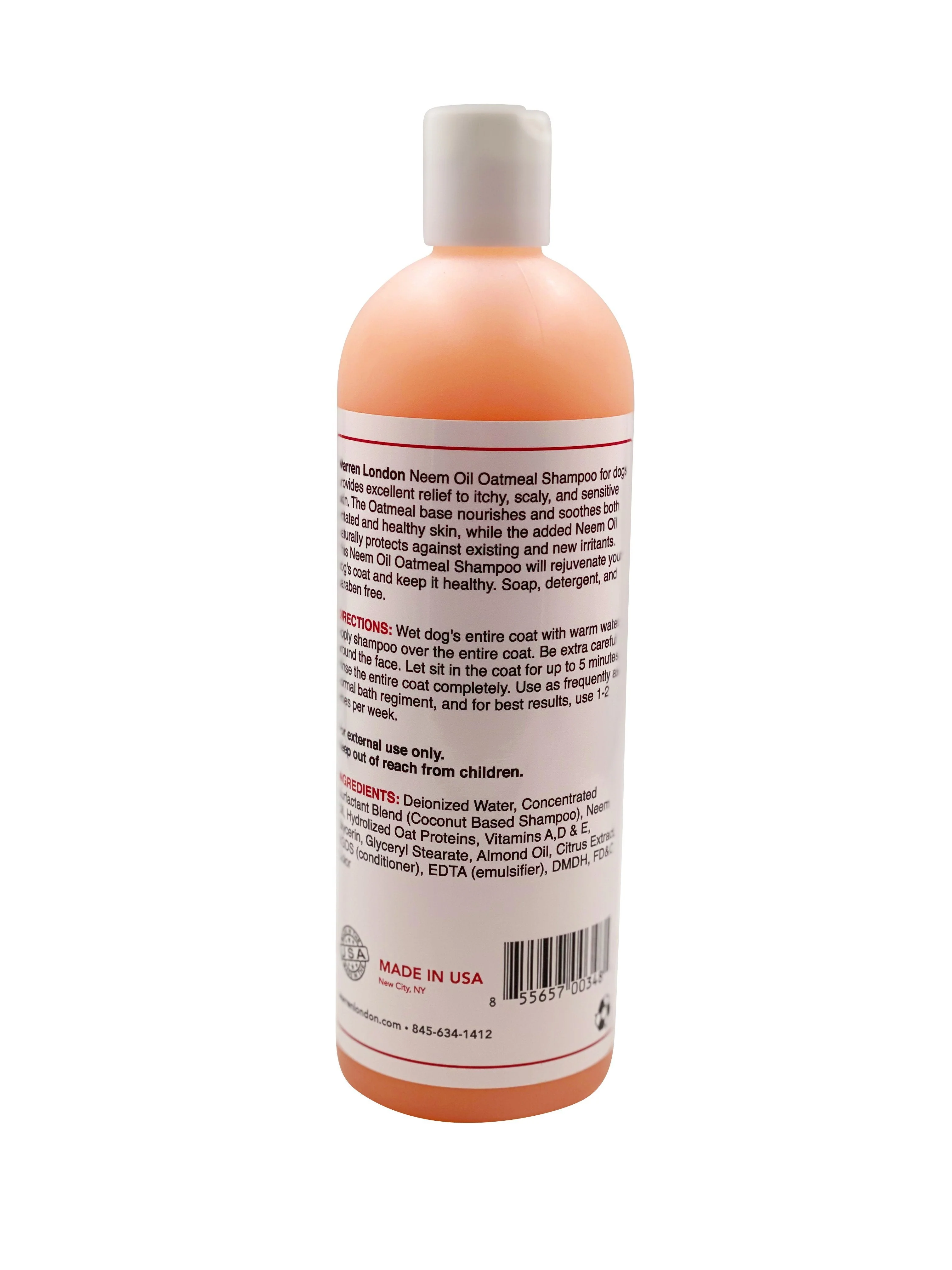 Neem Oil Oatmeal Shampoo - Soothes & Relieves Itching - Insect Repellant - Image 7