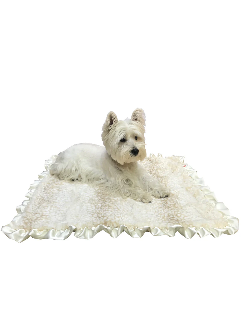 NEW Furbaby Ruffled Blankets 29"x29", 4 COLORS! - Image 4