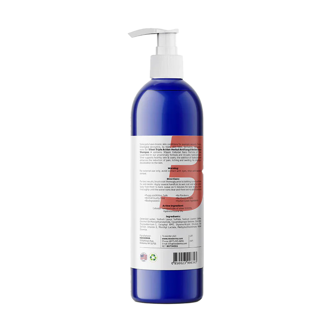Herbal Hydrocortisone Shampoo 16oz by Nexderma - Image 2
