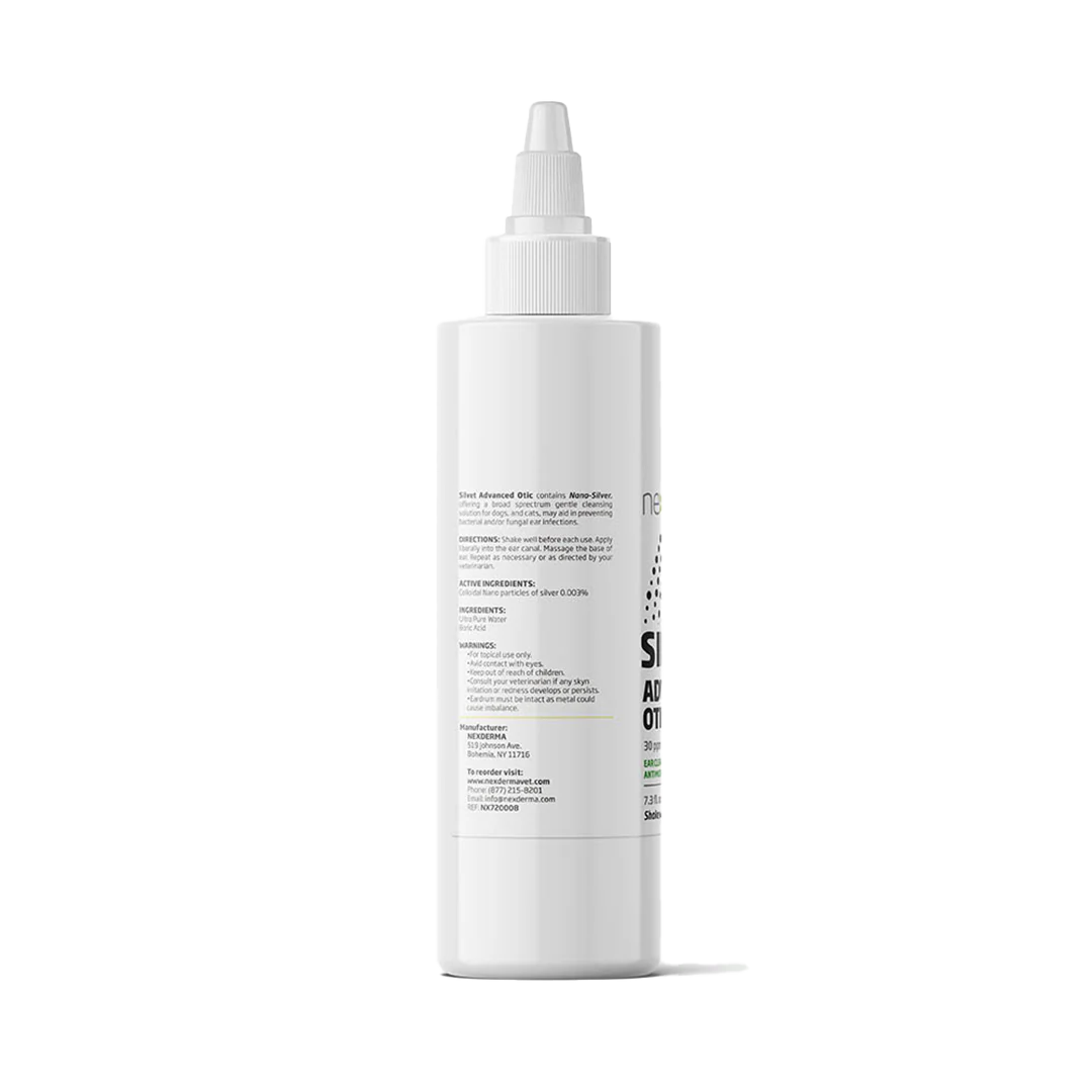 Silvet Advanced Otic Ear Cleaner 7oz by Nexderma - Image 2
