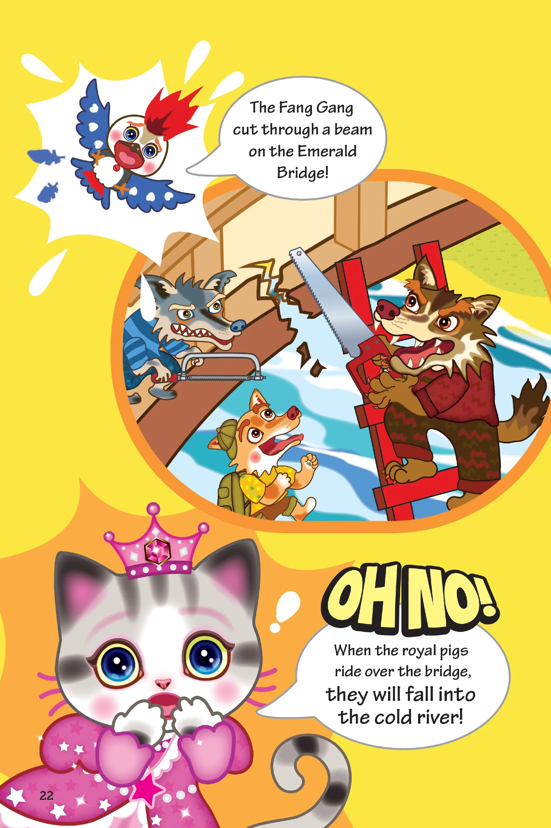 Ninja Kitties Trouble at the Bridge - Image 4