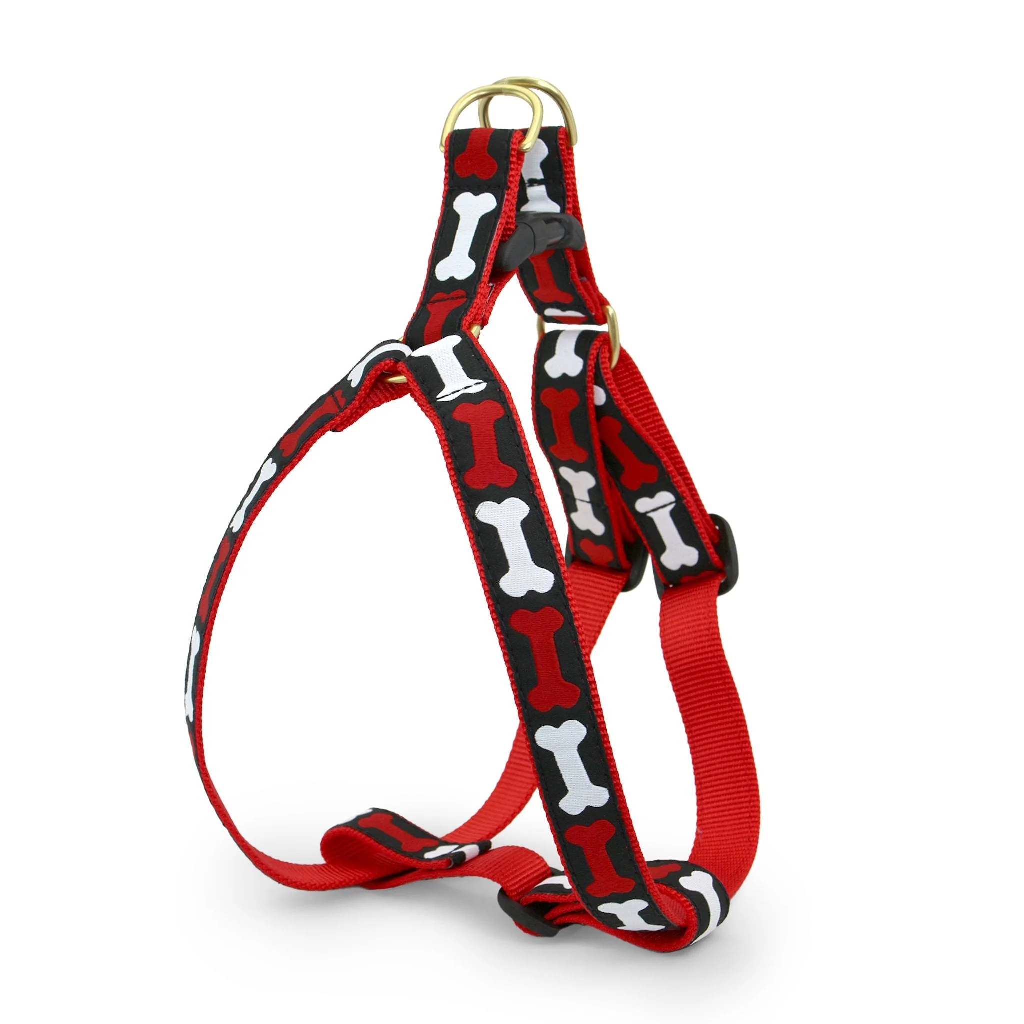 Up Country No Bones About It Dog Cast Brass Dog Harness
