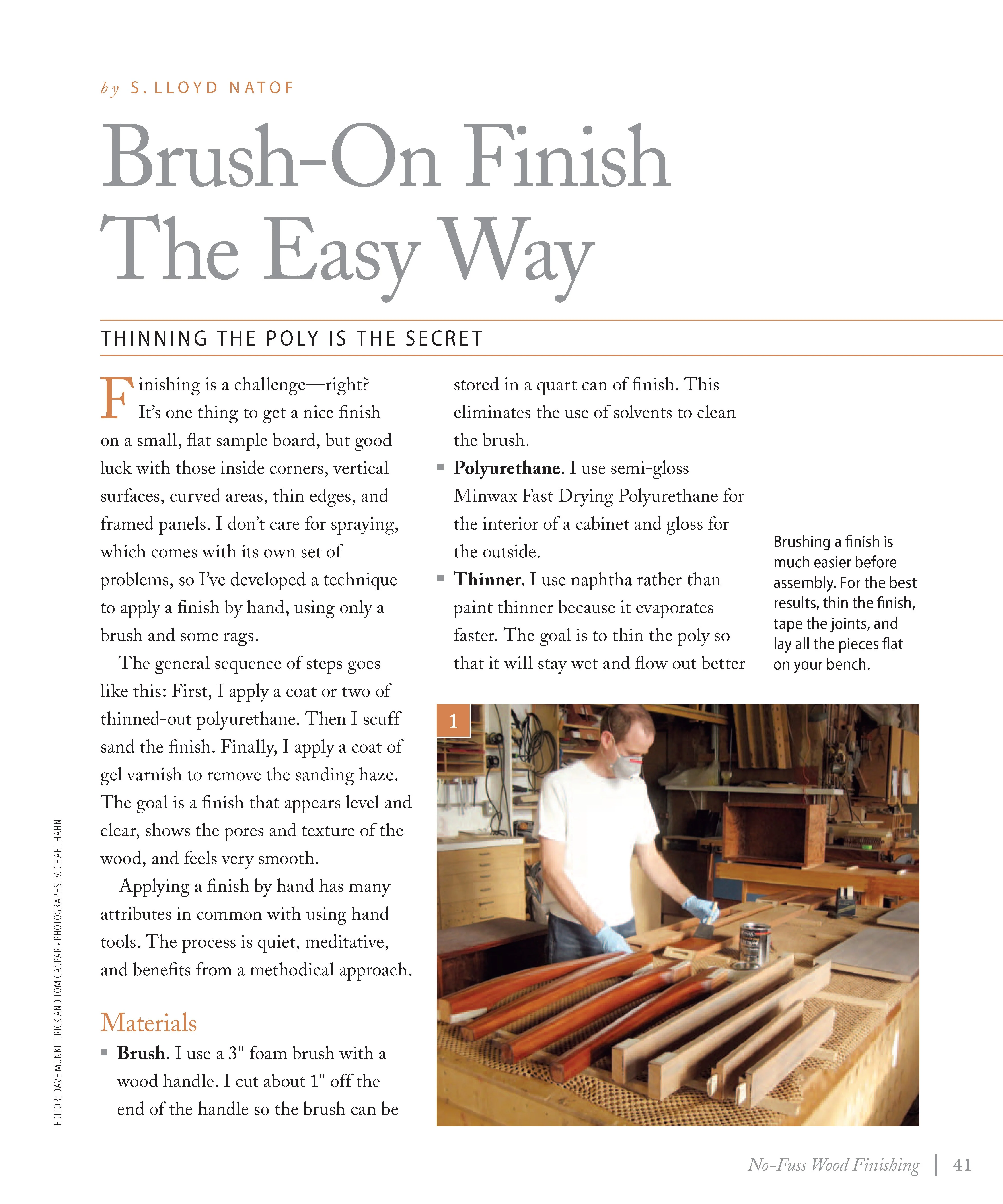 No-Fuss Wood Finishing - Image 3