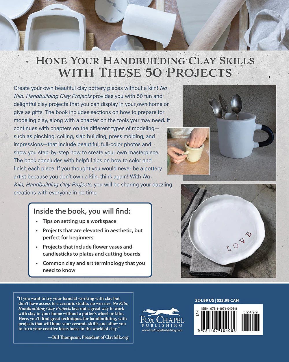 No Kiln, Handbuilding Clay Projects - Image 8