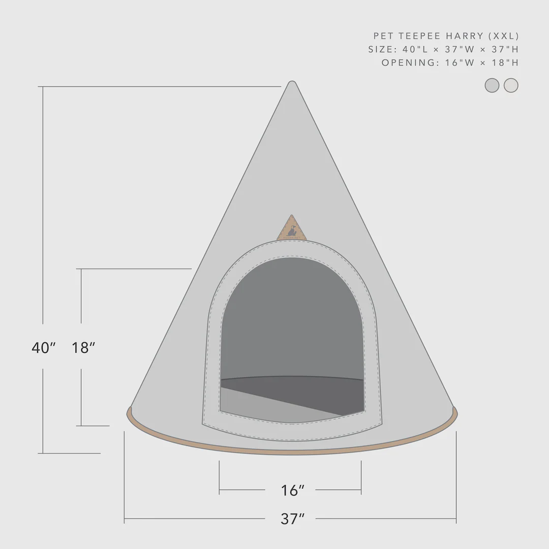 Nooee Pet Cave Harry (XXL);Cream - Image 7