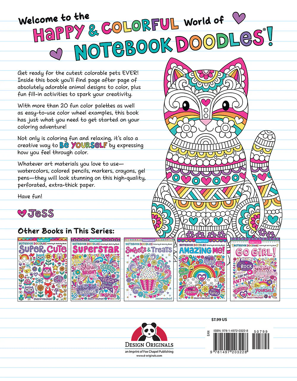 Notebook Doodles Adorable Pets - Image 10