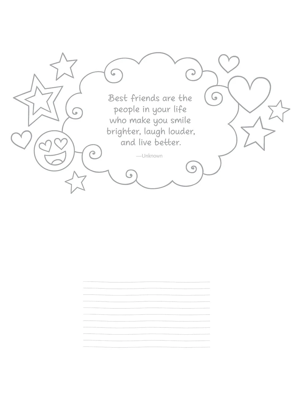 Notebook Doodles Best Friends - Image 5