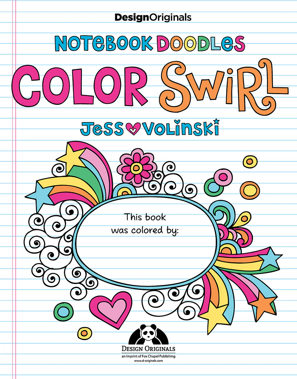 Notebook Doodles Color Swirl - Image 2
