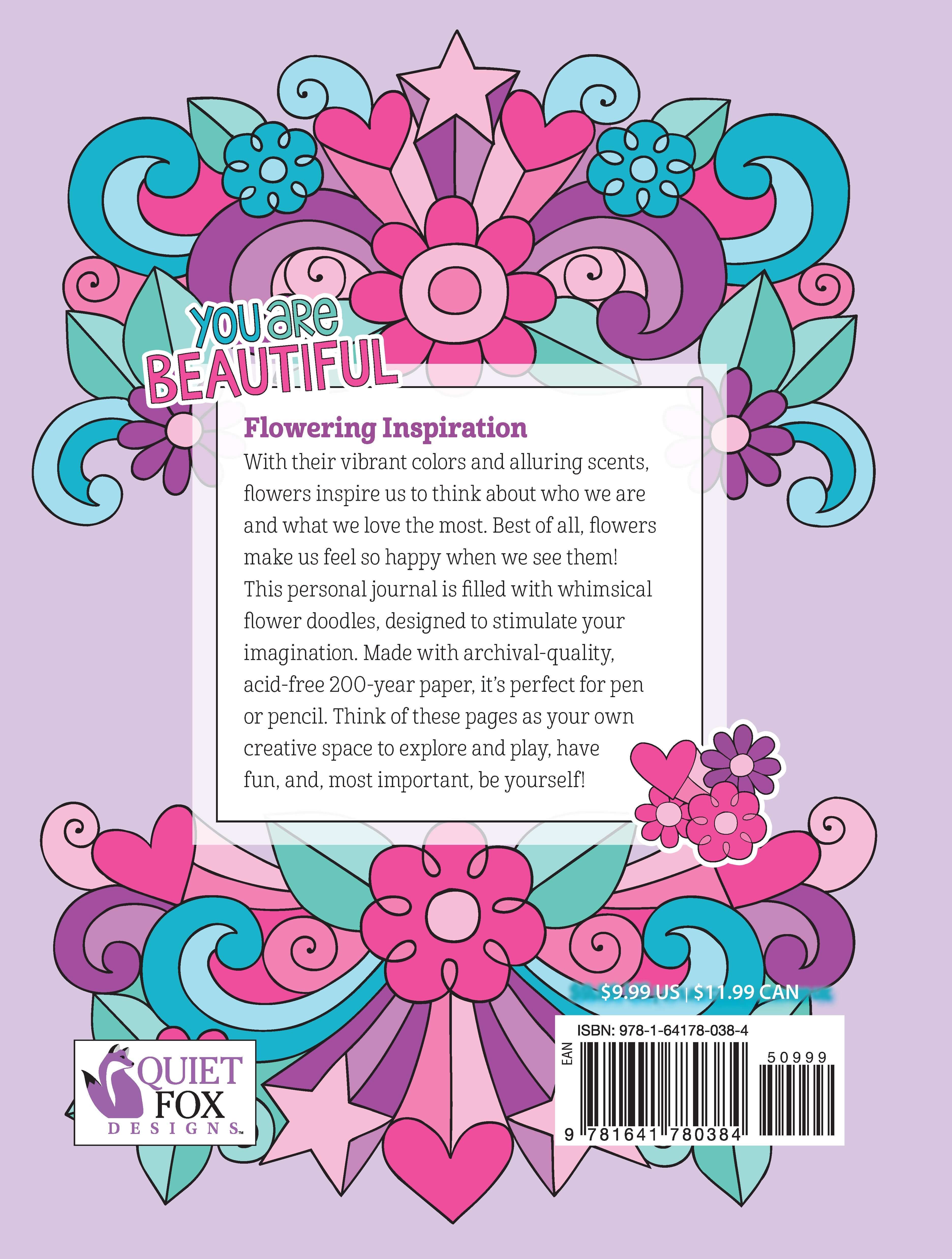 Notebook Doodles Flowers Journal - Image 2