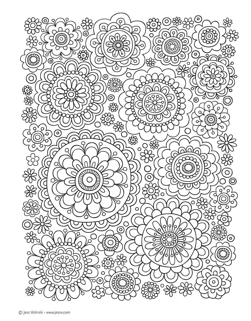 Notebook Doodles Henna Style - Image 3